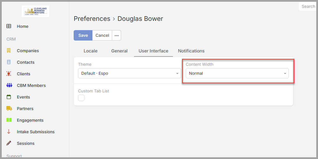 CRM - Preferences - User Interface - Settings - 2026-07-06_10-41-30.png